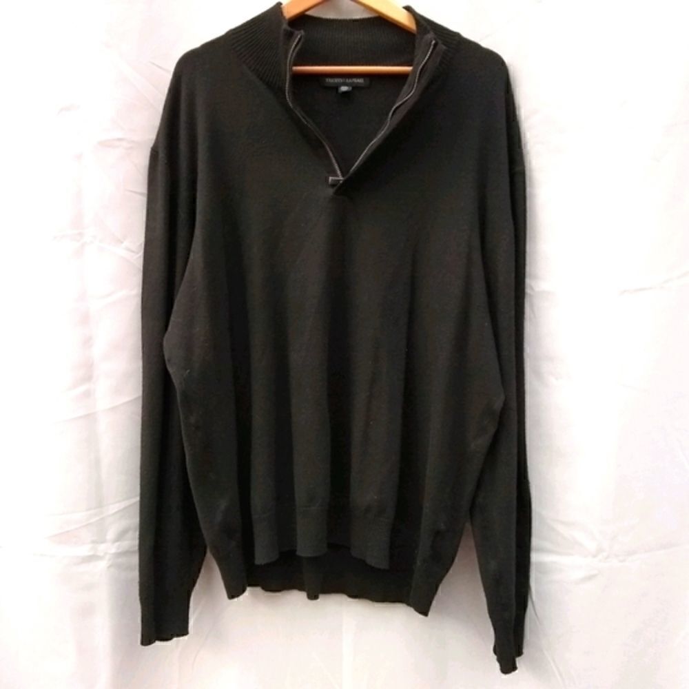 Tricots St Raphael quater zip sweater